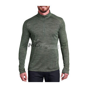 KÜHL Men's Alloy™ 1/4 Zip Pullover Sz Lg Heathered Green GORPCORE, HIKING